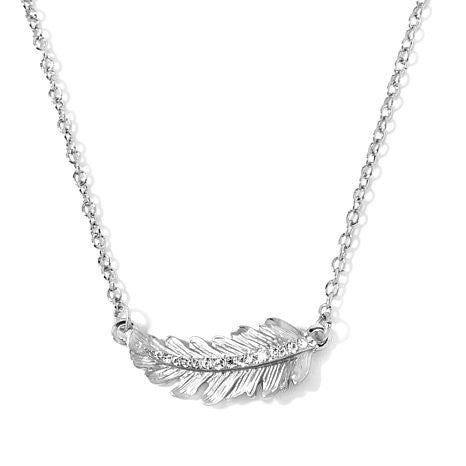 "Alice" Pave' Crystal Fish Necklace