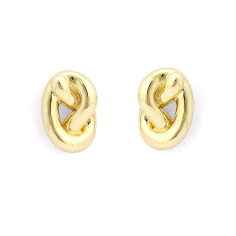 Roberto by RFM Drop earrings with knot design