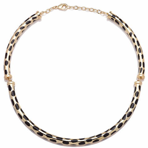 Roberto by RFM Mama necklace with ceramic groumette chain