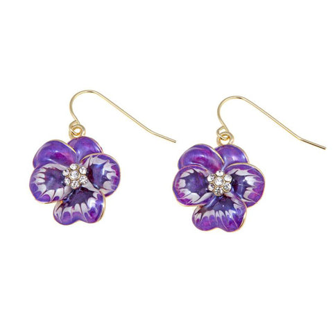 ROBERTO BY RFM "GIARDINO" EARRINGS WITH FLORAL DESIGN